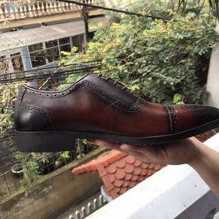 Giày Da Nam DANINO CS10B Da Thật Có Bảo Hành