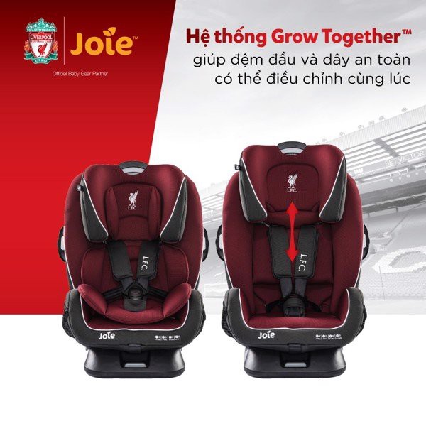 Ghế ngồi ô tô cho bé Joie Every Stage FX LFC Red Liverbird