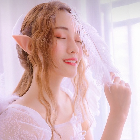 Bông Tai Đôi Cánh Thiên Thần Hóa Trang Nhân Vật Anime Catwalk Hai Chiều