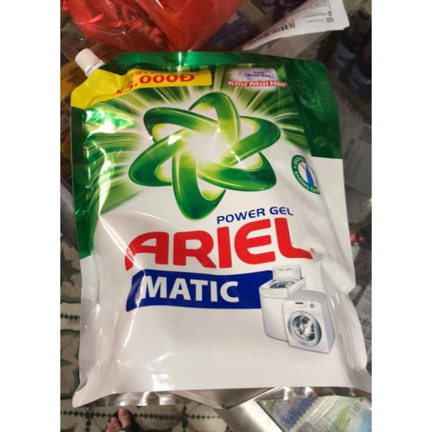 Nước Giặt Ariel Matic Túi 2L/ 2.3L