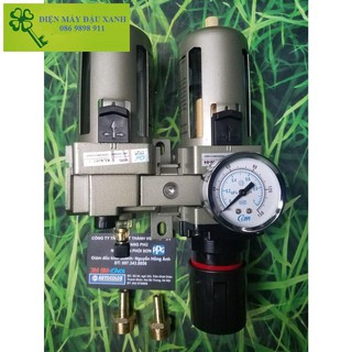 Bộ lọc hơi nước đôi to cho máy nén khí