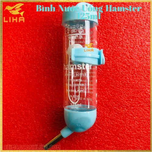 Bình Nước Gài Chuồng Hamster, Thỏ, GP, Chuột Lang - Bình Đựng Nước Uống Chuyên Dụng Cho Chuột Hamster