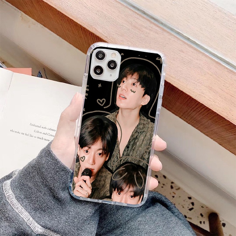 Ốp iphone Jungkook chibi cho iPhone 13ProMax 11 X XsMax Xr 7 8Plus  BLUJJK0030