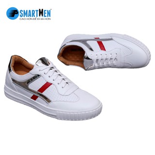 Giày thể thao SMARTMEN da bò tăng chiều cao CROSS-01 T
