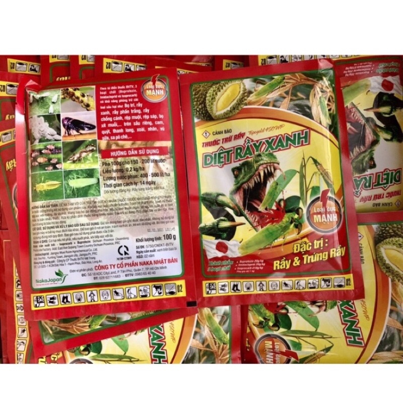 DIỆT RẦY XANH Topogold 45wp