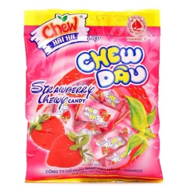 Kẹo Chew Hải Hà trái cây các vị gói 105g