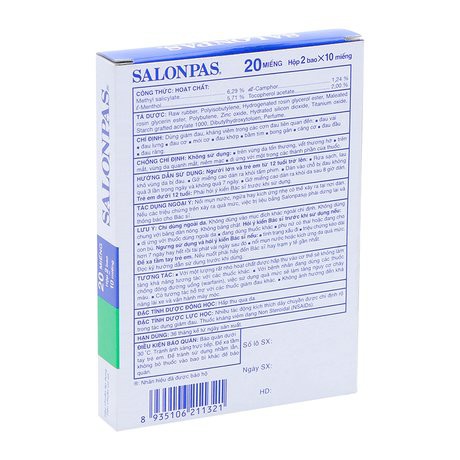 Cao dán Salonpas