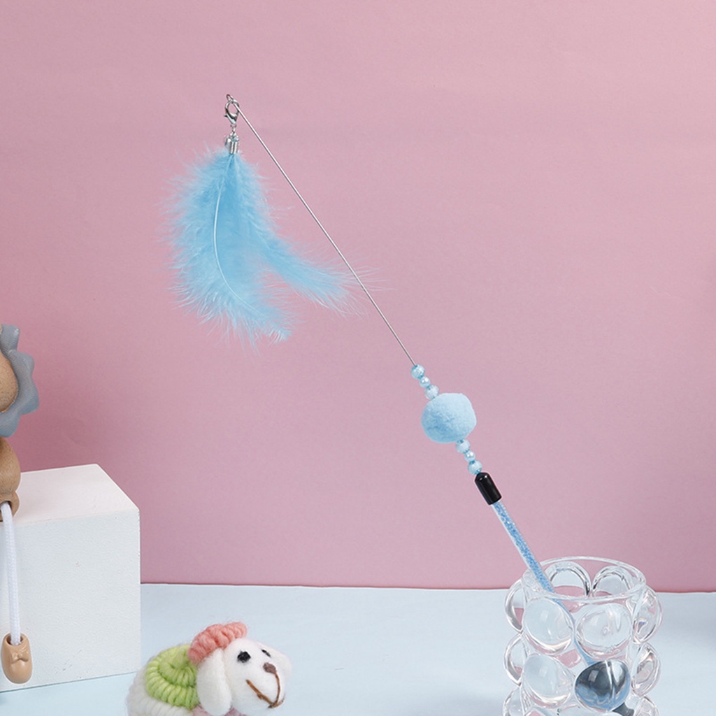 Đồ Chơi Lông Vũ Dễ Thương Dành Cho Mèo Cưng