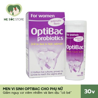 Men vi sinh Optibac tím