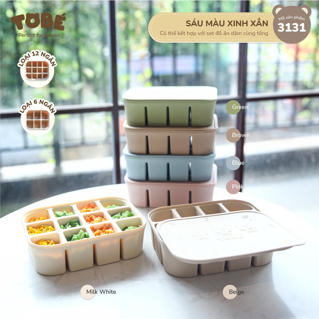 KHAY TRỮ ĐÔNG ĂN DẶM ECO SILICONE