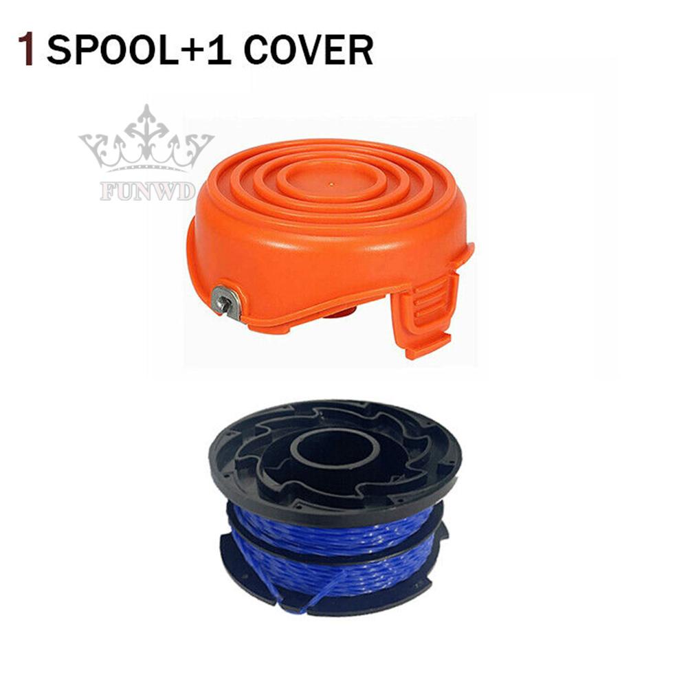 【FUNWD】Spool Line Useful 1.65mm/12.2M Accessories For Black&amp;Decker GL315 GL350