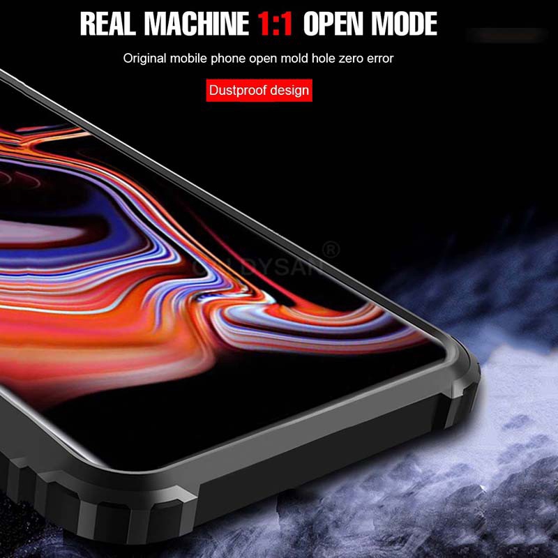 Ốp điện thoại TPU silicone PC chống sốc cho Samsung Galaxy Note 8 9 S10 S9 S8 Plus S7 Edge S7 A52