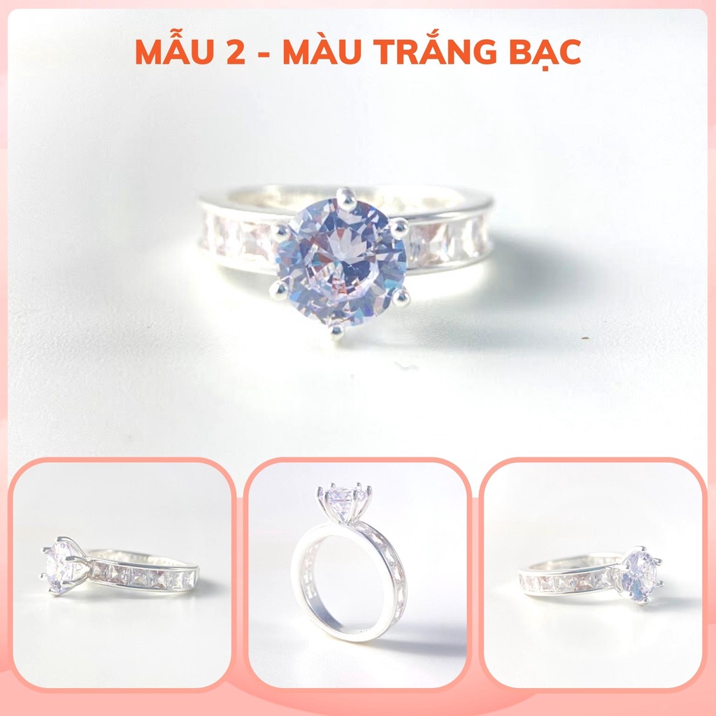 Nhẫn bạc Ý 925 đẳng cấp ANTA Jewlery ATJ5507D