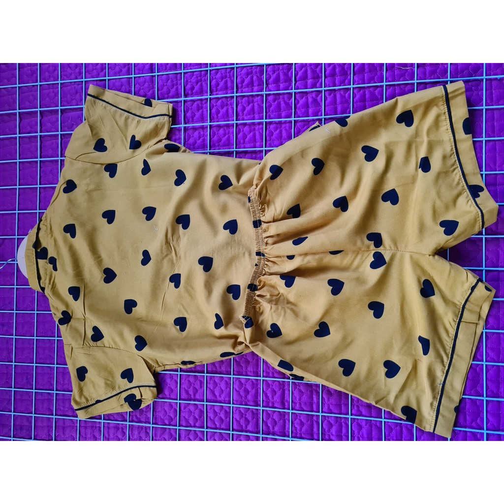 Bộ pijama mặc nhà nhiều họa tiết dễ thương freesize cho người dưới 55kg VN25