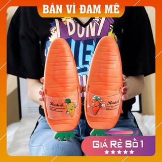 Mới -  Dép lê nữ, dép cà rốt siêu cute, nhiều màu, phối được nhiều đồ đủ size 36-41 mã CAROT11