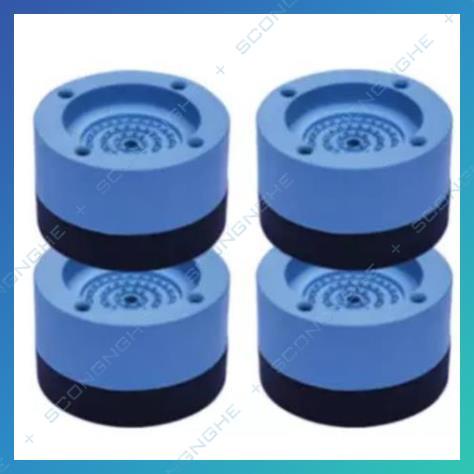 SÉT 4 CÁI ĐẾ KÊ CHÂN MÁY GIẶT CHỐNG RUNG SILICON CAO CẤP - BỘ 4 ĐẾ CHỐNG RUNG MÁY GIẶT