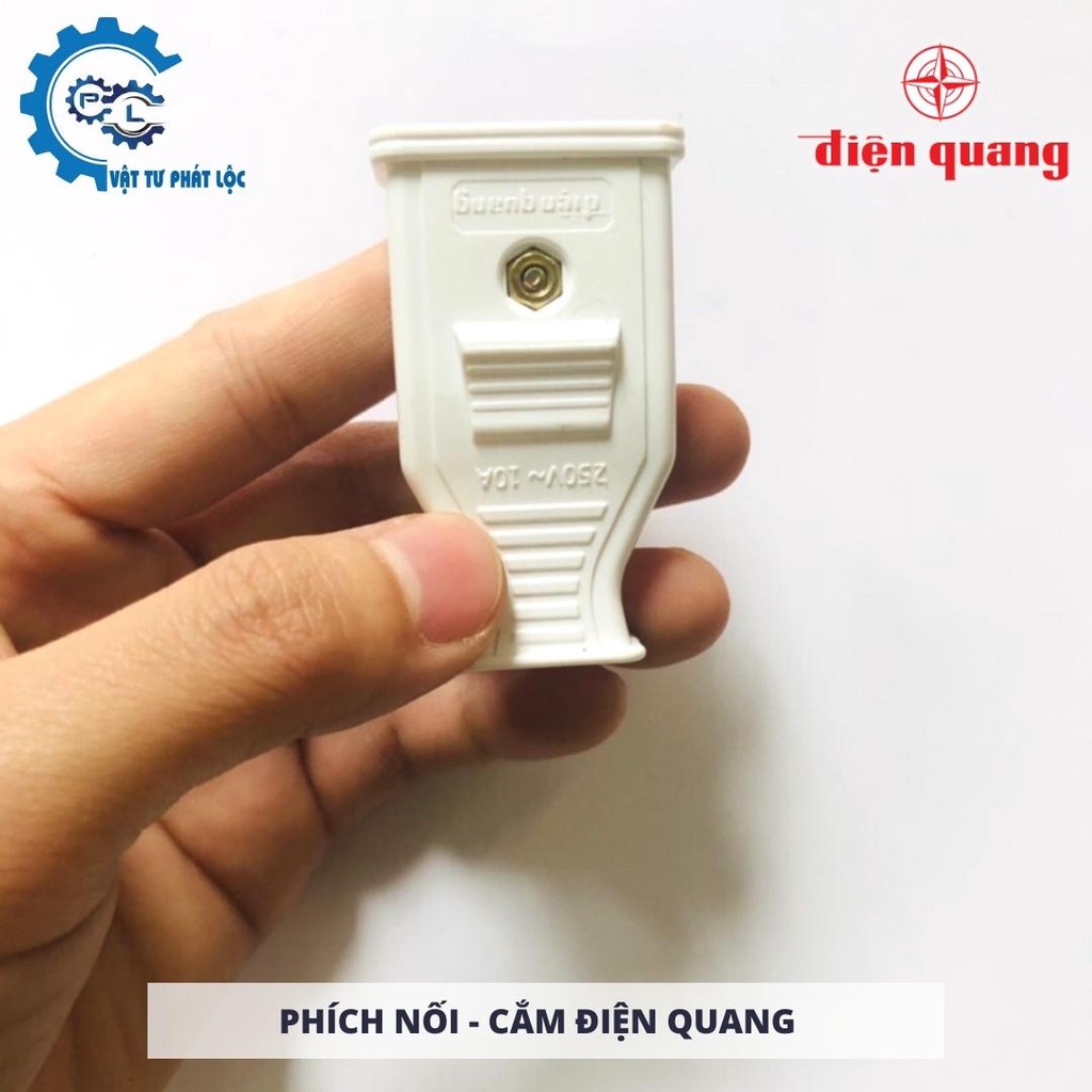 Phích cắm điện, phích nối âm - Điện Quang