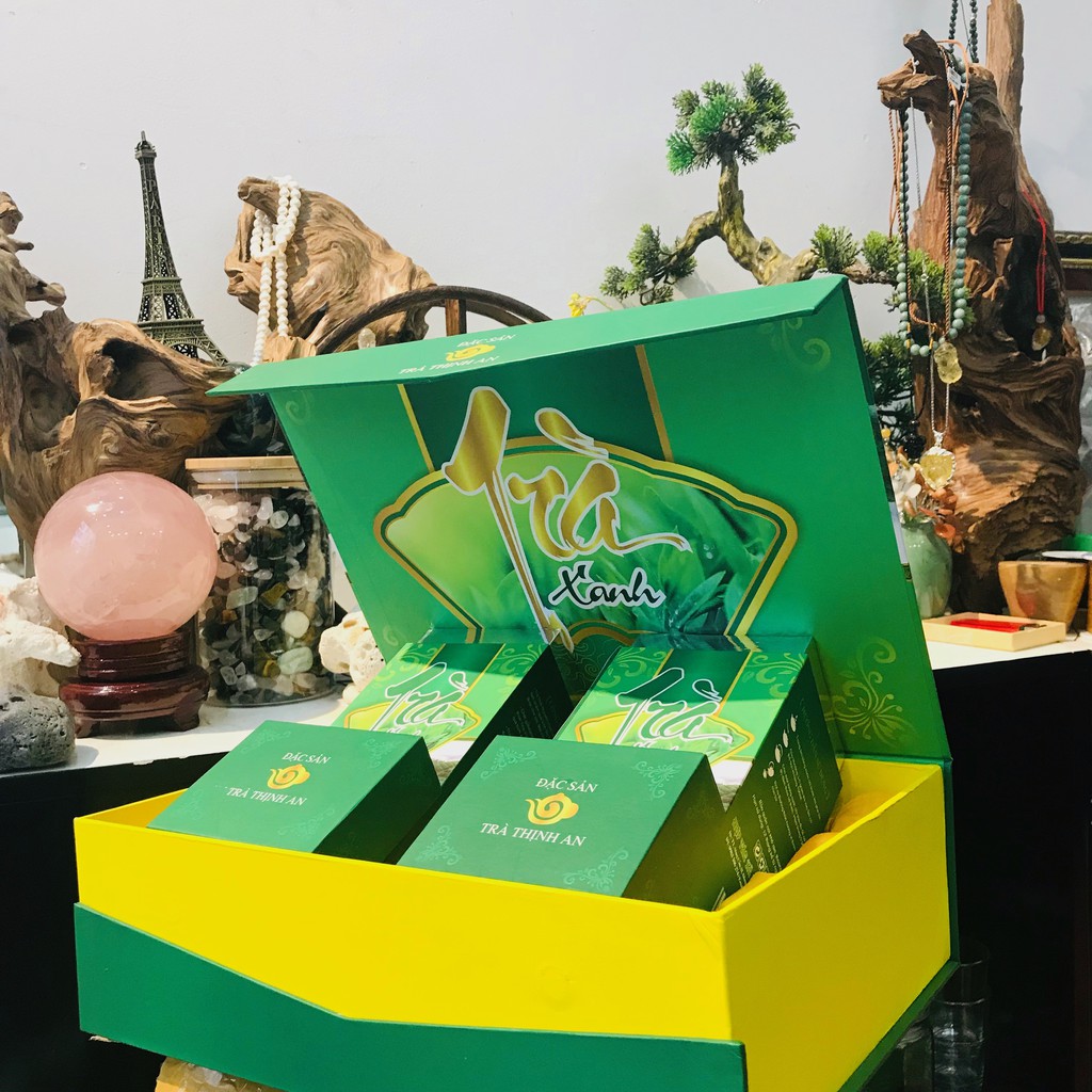 Hộp quà VIP - Hộp quà đôi - Hộp đựng trà