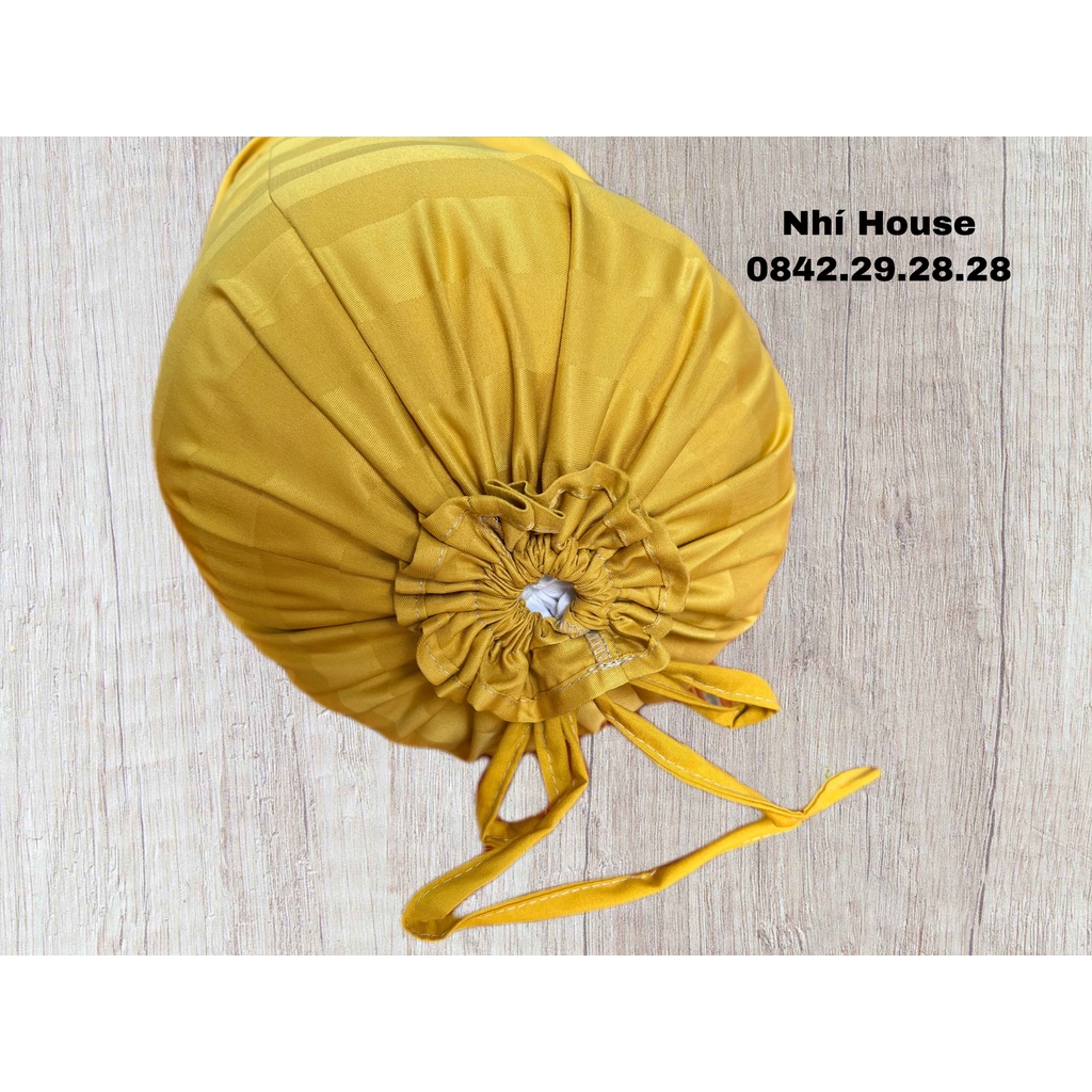 Vỏ gối ôm cotton 3F màu theo bô ga gối 3F phong cách khách sạn | BigBuy360 - bigbuy360.vn