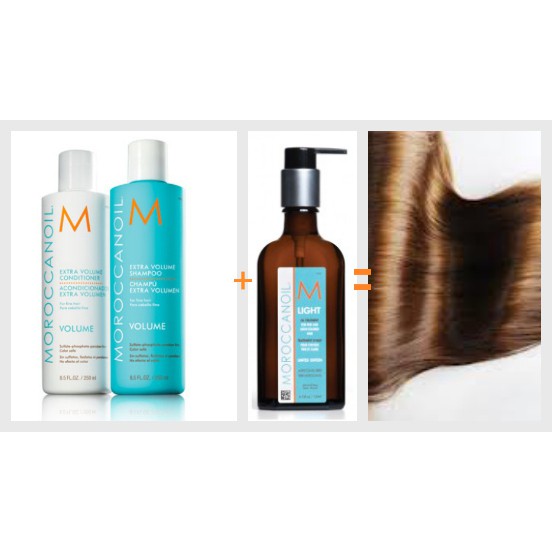 Moroccanoil |  Dầu gội tăng độ phồng tóc - Chai 250ml và 1L