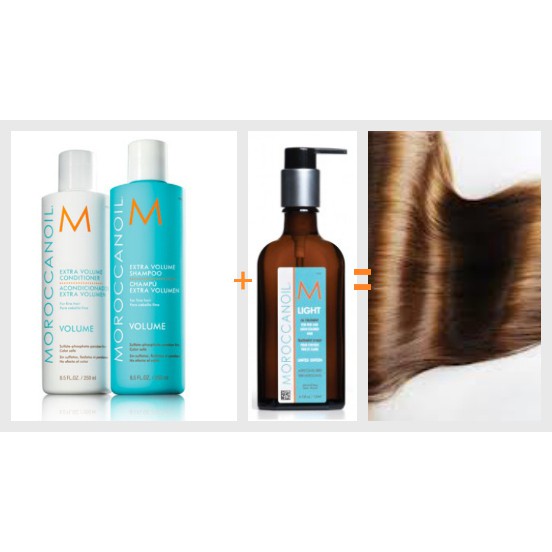 Moroccanoil |  Dầu gội tăng độ phồng tóc - Chai 250ml và 1L