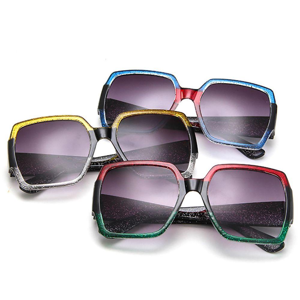 Kính Mát Gọng Vuông Chống Bức Xạ Chống Bức Xạ Phong Cách Hàn Quốc Cho Nam Và Nữ