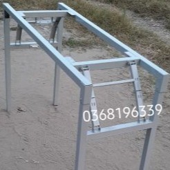 Bàn học sinh chân gấp. dài 1m2 rộng 50cm.( không kèm ghế)