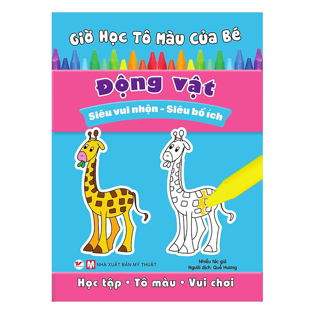 Sách - Giờ Học Tô Màu Của Bé - Động Vật