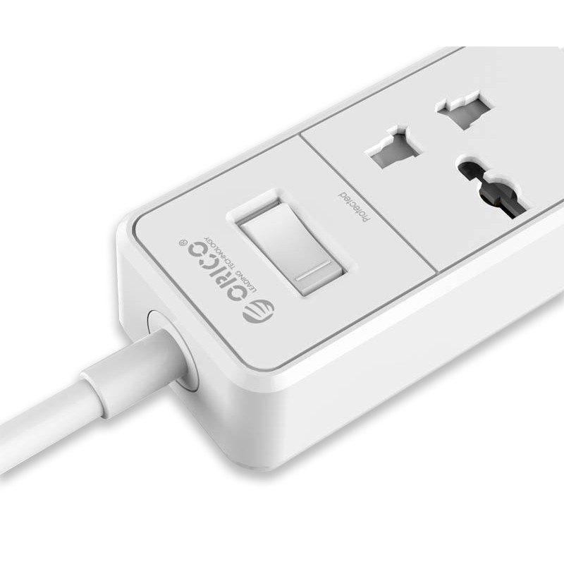 Ổ Cắm Điện Tích Hợp Sạc USB 2.4A Orico