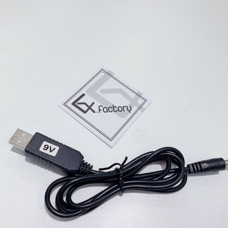 Dây Cáp Nguồn Usb 5v Sang 5v 9v 12v chân 5,5mm 2.1mm