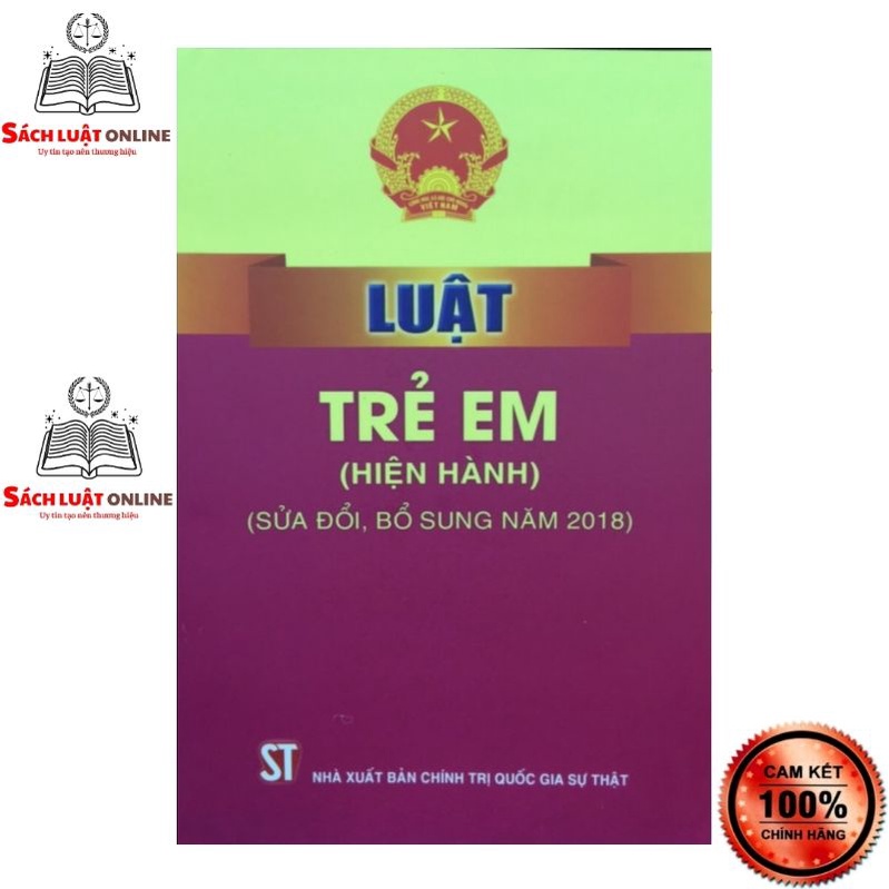 Sách - Luật trẻ em (Hiện hành) (NXB Chính trị quốc gia Sự thật)