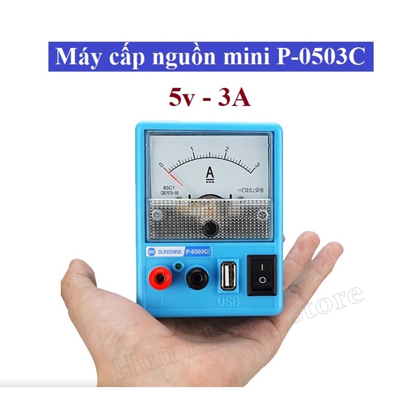 Máy cấp nguồn Mini Sunshine P-0503C 5V-3A