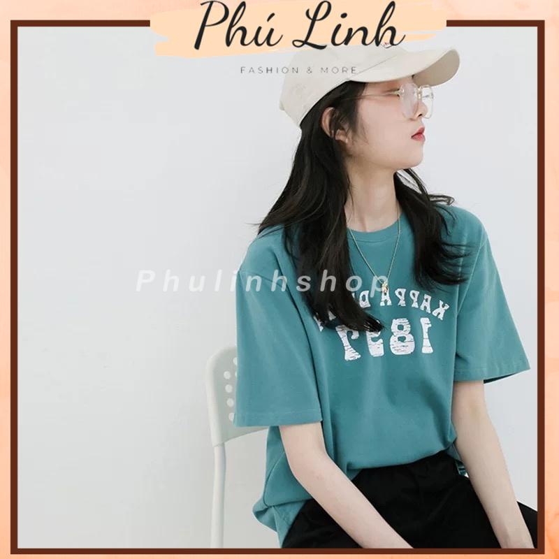 MS6657 Áo thun unisex 1987, áo thun nam nữ cổ tròn cotton hè mát
