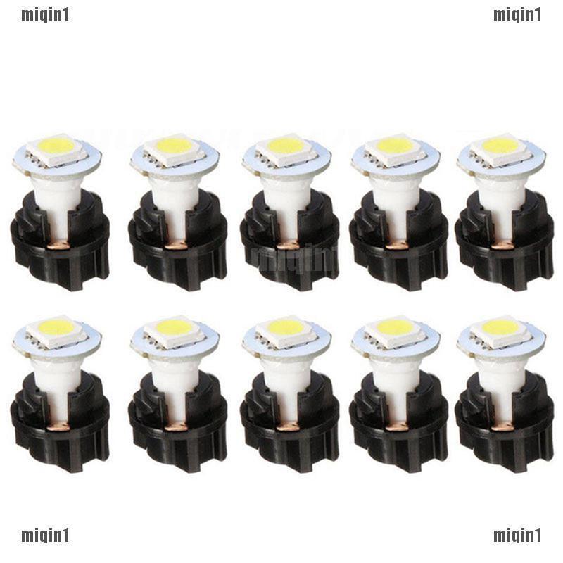 Bộ 10 đèn LED T5 5050 gắn bảng điều khiển dành cho ô tô