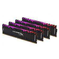 Ram desktop ddr4 kingston predator kit 32gb buss 3600 CL 17 (tức 4x8gb) chuyên game như hình