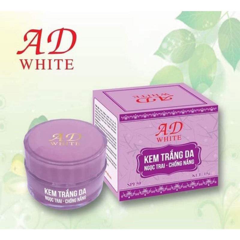 Kem AD White Trắng Da Chống Nắng Ngọc Trai 12g - 35g