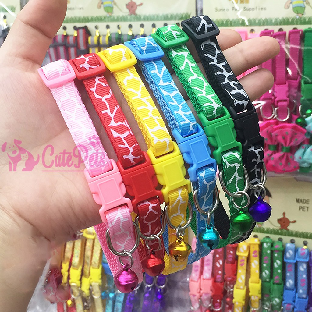 🎀 Vòng cổ chuông nhiều màu dành cho thú cưng - CutePets Phụ kiện chó mèo Pet shop Hà Nội