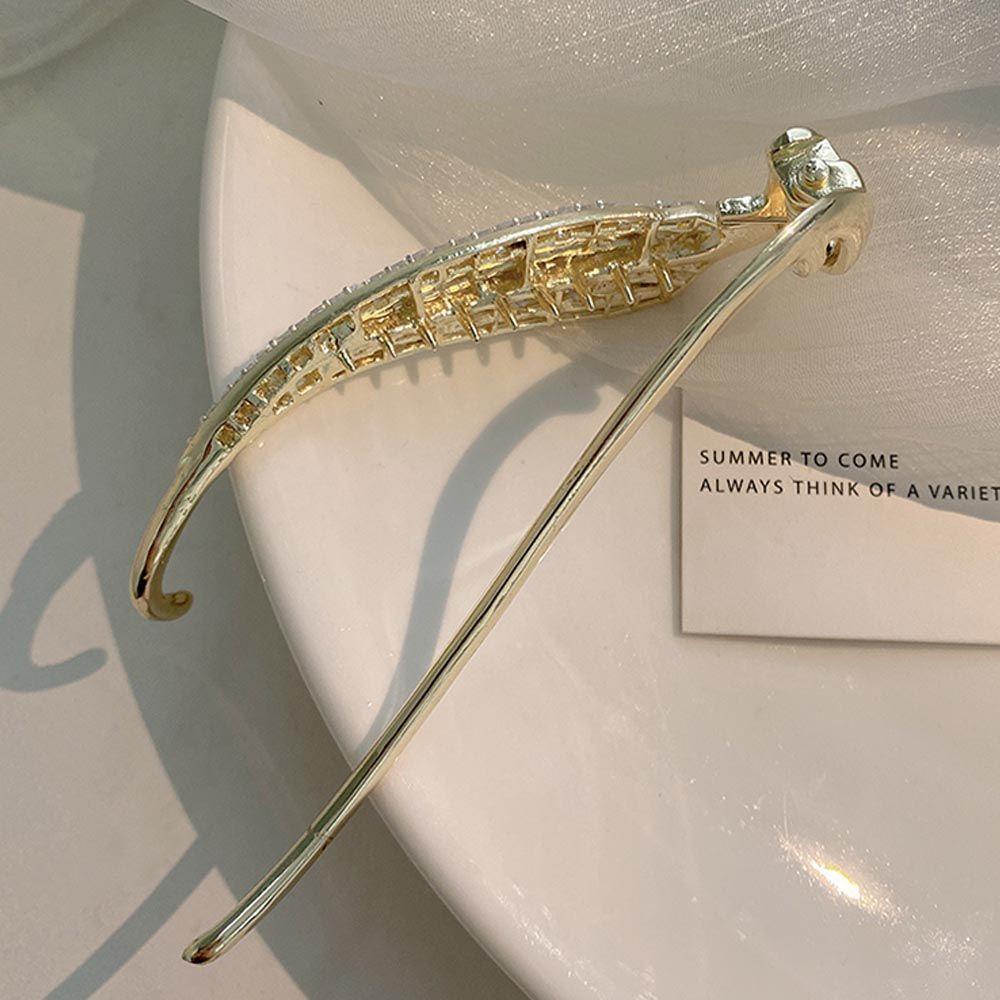 Kẹp Tóc Họa Tiết Hình Học Phong Cách Vintage Cho Nữ