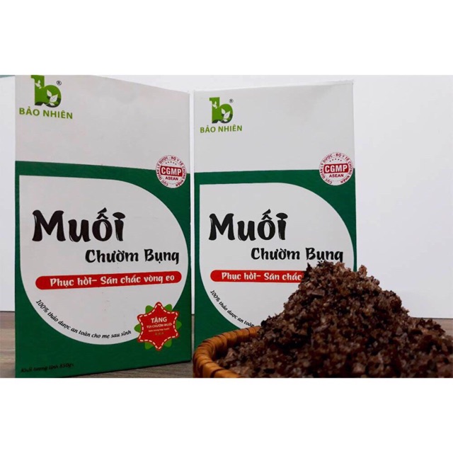 MUỐI CHƯỜM BỤNG -PHỤC HỒI SĂN CHẮC VÒNG EO ( BẢO NHIÊN )