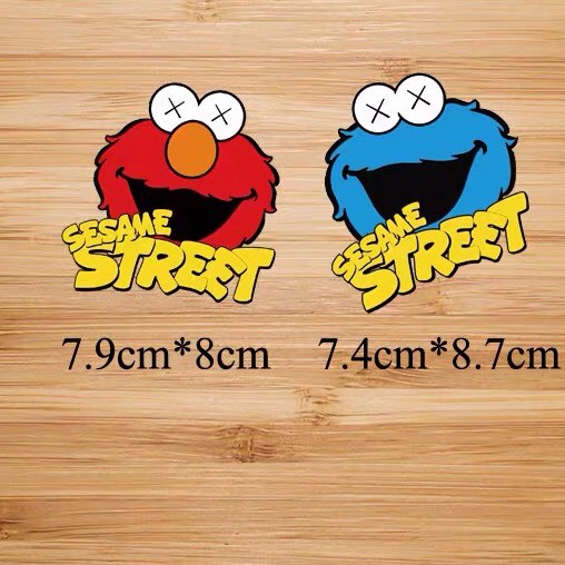 Sticker ủi dễ thương - combo 2 hình Sesamee