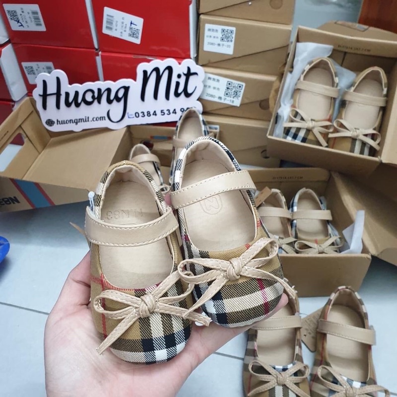Hài kẻ cho bé cao cấp