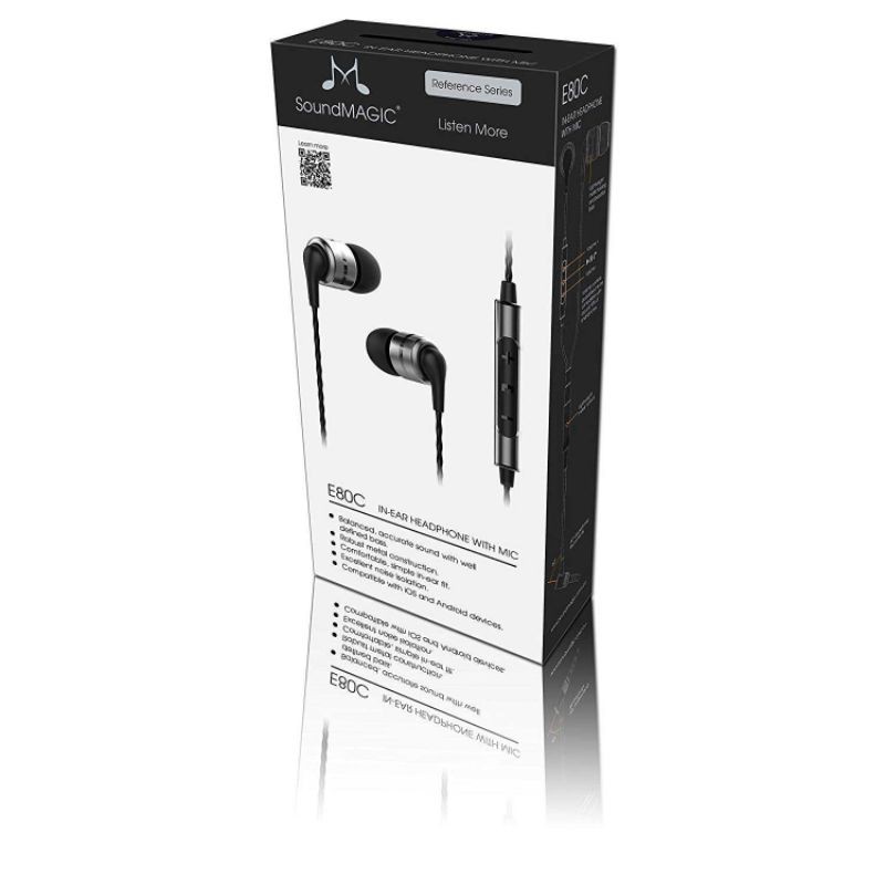 Tai Nghe Nhét Tai Soundmagic Kèm Mic E80c