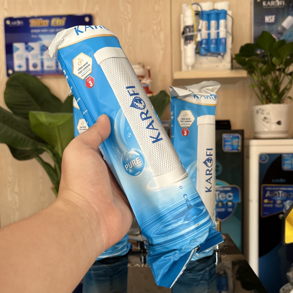 Lõi Lọc Nước Số 2 KAROFI Chính Hãng OCB-GAC - Dùng cho máy N-e118, N-e119/U, N-e119/A, N-e239, N7RO, E8RO, E9RO