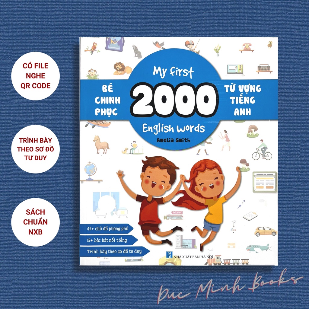 Sách Bé Chinh Phục 2000 Từ Vựng Tiếng Anh - My First 2000 English Words