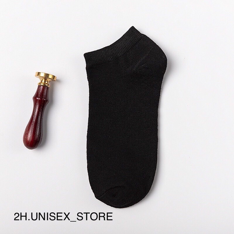 TẤT VỚ NAM NỮ UNISEX CỔ NGẮN CHẤT COTTON MỀM MÁT 2H.UNISEX_STORE