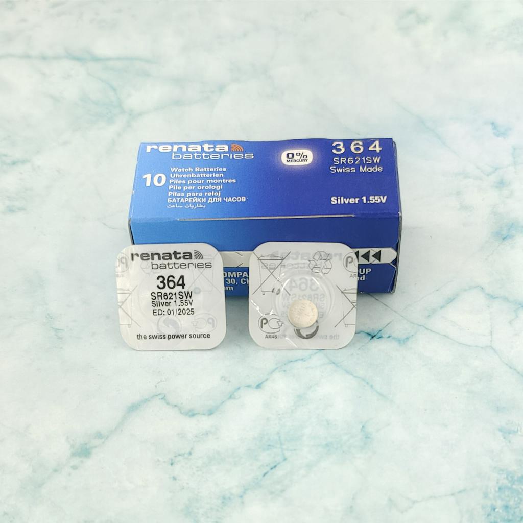 Pin Đồng Hồ Renata Chính Hãng Thụy Sĩ 1,55v SR626, 621, 920, 616, 716, 516, 512,416,714,712,44,721,916,521,1120,1130,41
