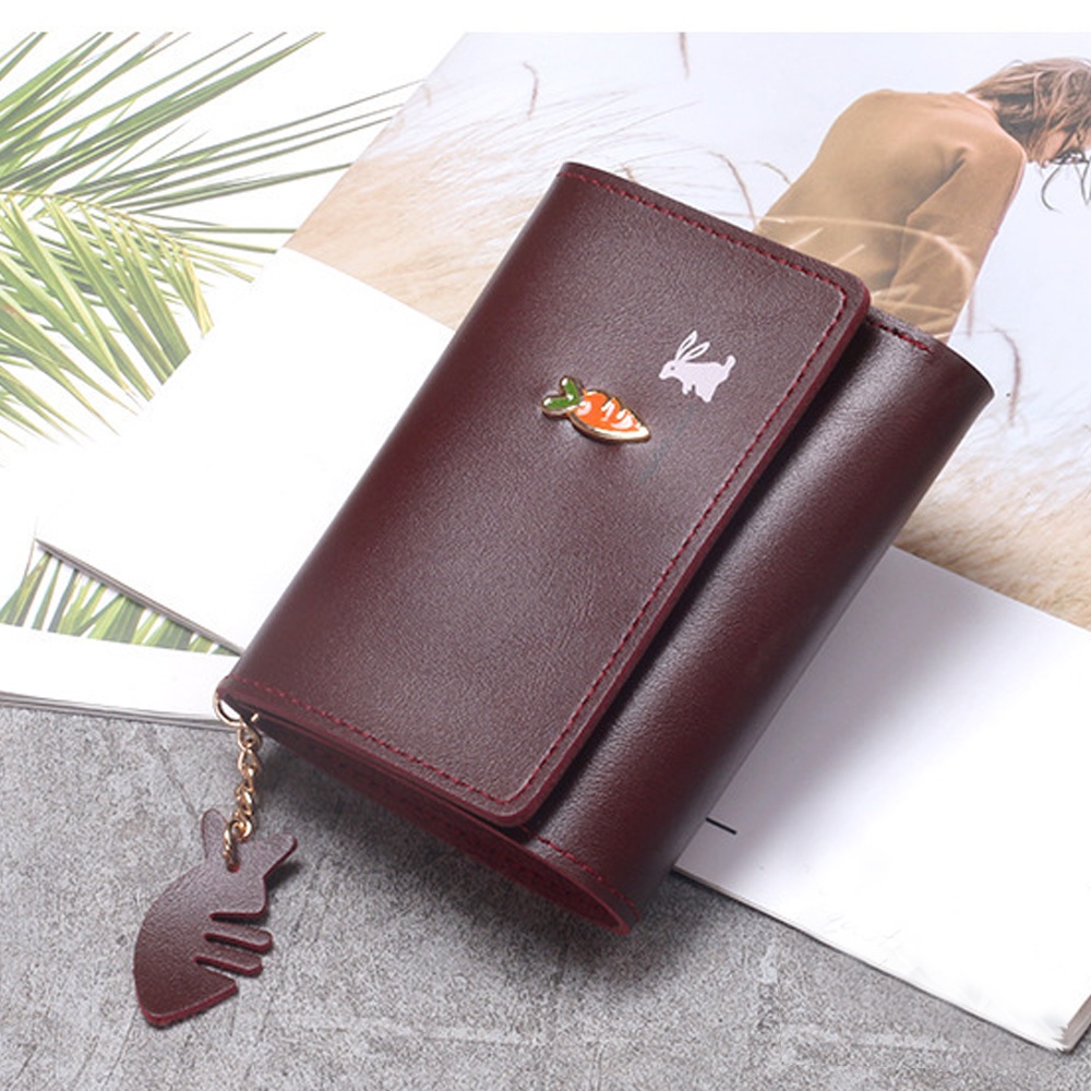 Ví Bóp Nữ Cầm Tay Mini Siêu Dễ Thương Nhỏ Gọn Nhiều Ngăn Có Thể Bỏ Túi Phong Cách Hàn Quốc