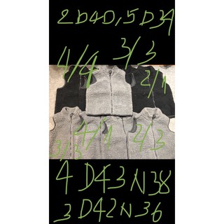 áo gile lông cho bé 2-3-4y