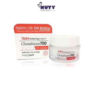 Kem Dưỡng Trắng Da Angel's Liquid 7Day Whitening Program Glutathione 700 V-Cream (50g)