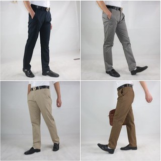 [XẢ KHO LỚN] Quần kaki nam Maxtino ống suông, Vải kaki tron mịn co giãn mặc mát, vải không xù không ra màu.